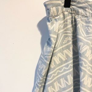 Mossimo for Target mini skirt “denim-like”